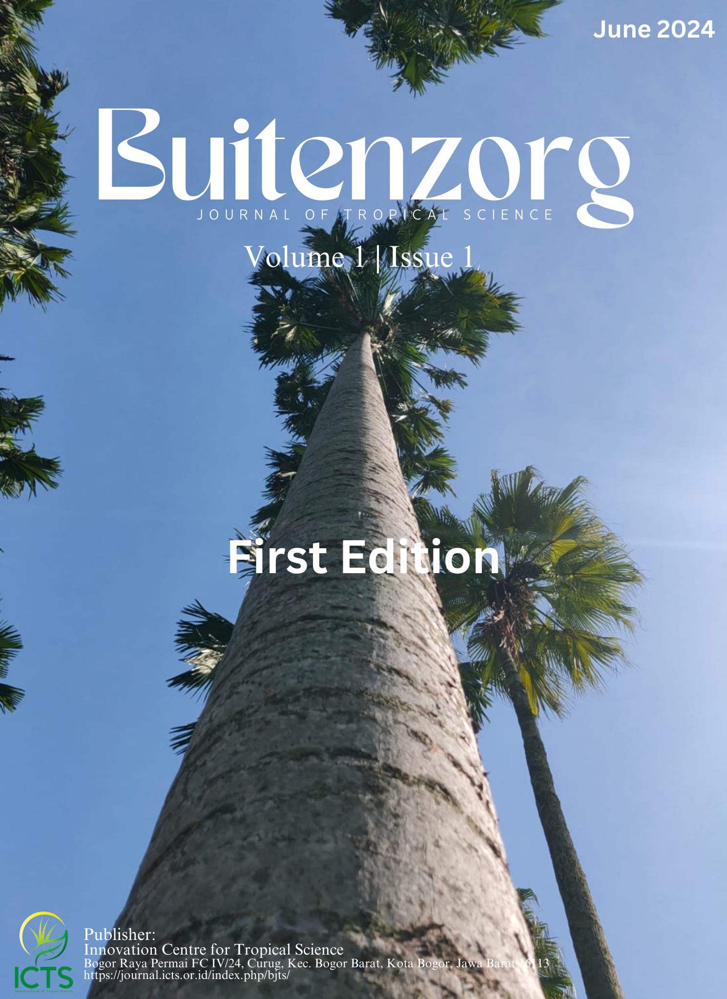 					View Vol. 1 No. 1 (2024): Buitenzorg: Journal of Tropical Science
				