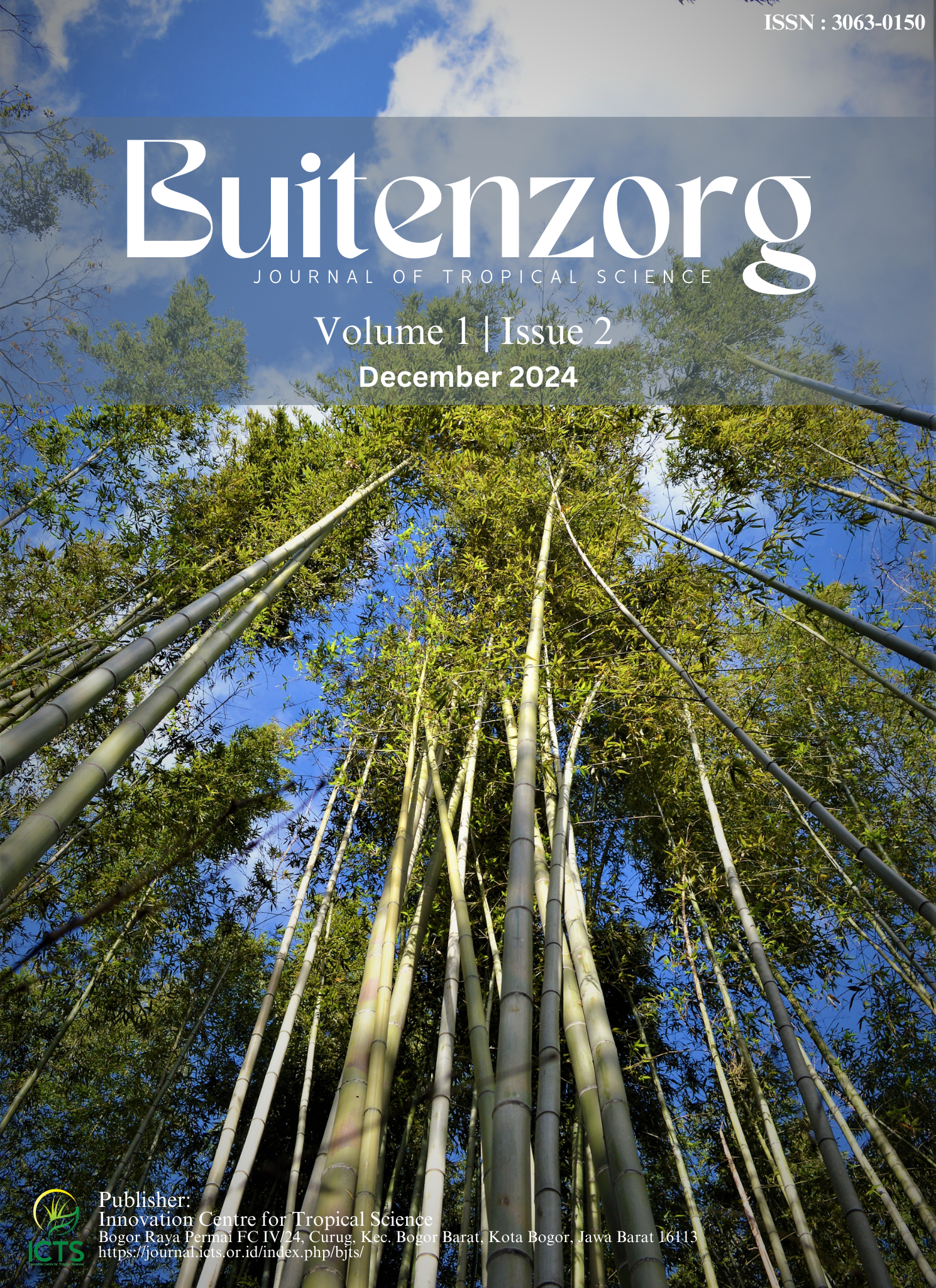 					View Vol. 1 No. 2 (2024): Buitenzorg: Journal of Tropical Science
				